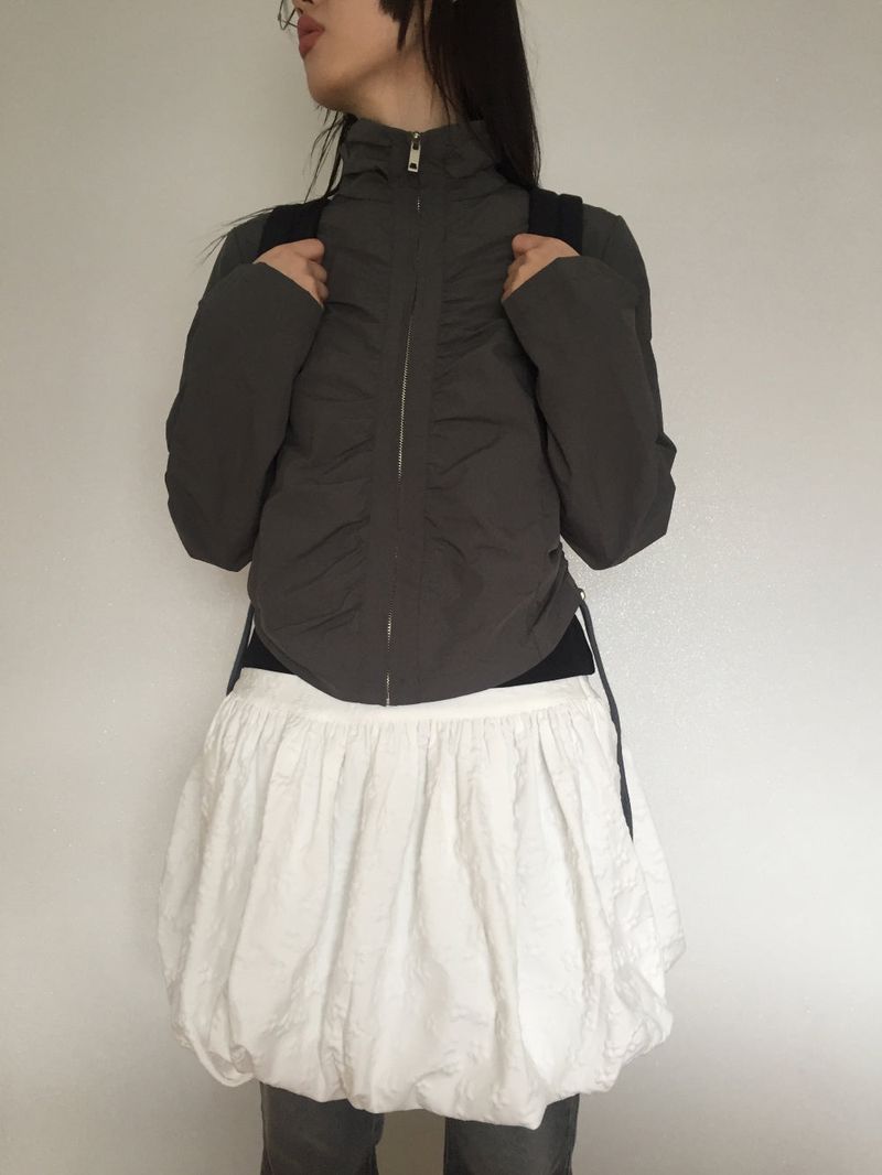 Floral Balloon Bendable Skirt (2 colors)
