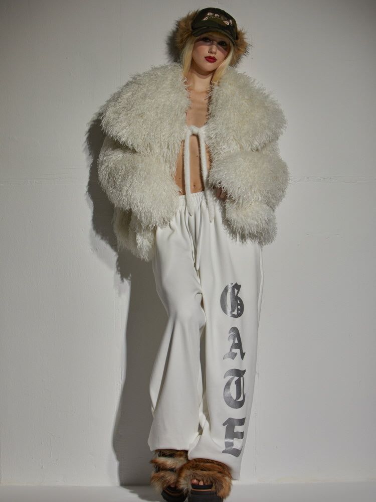 FUR ROBE JACKET