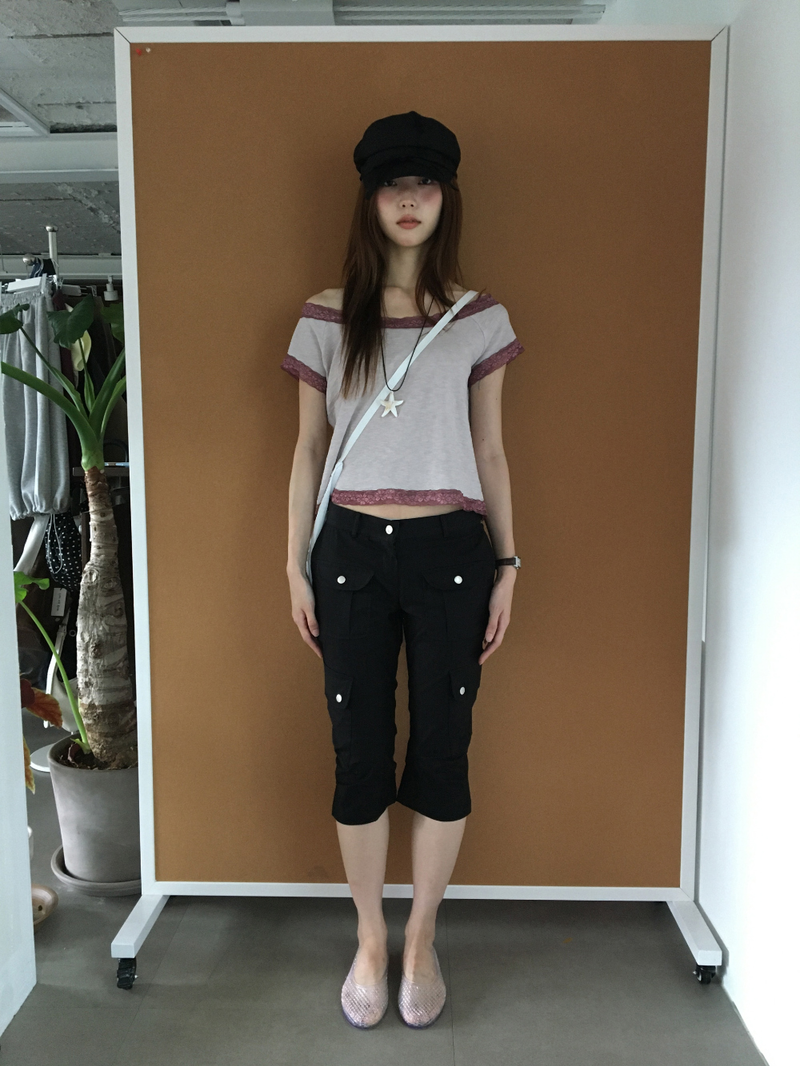 Street flap half pants (2color)