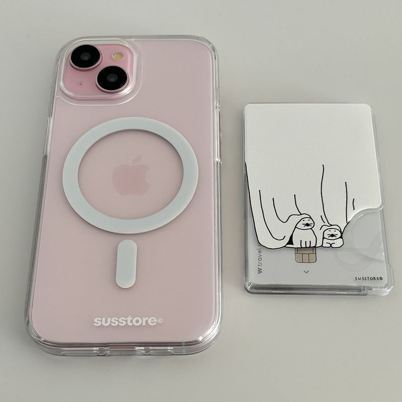 [MagSafe card wallet]ザキャットザッツビケイムアナン