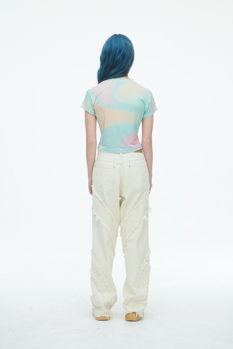Comma Denim Pants Cream