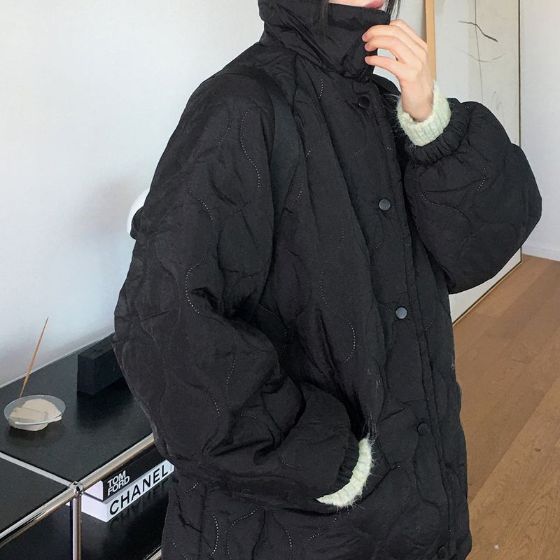 WONDER WONDER(ワンダーワンダー)の「Naka fur lining boxy quilted padded jumper(Jackets/Outerwear)」
