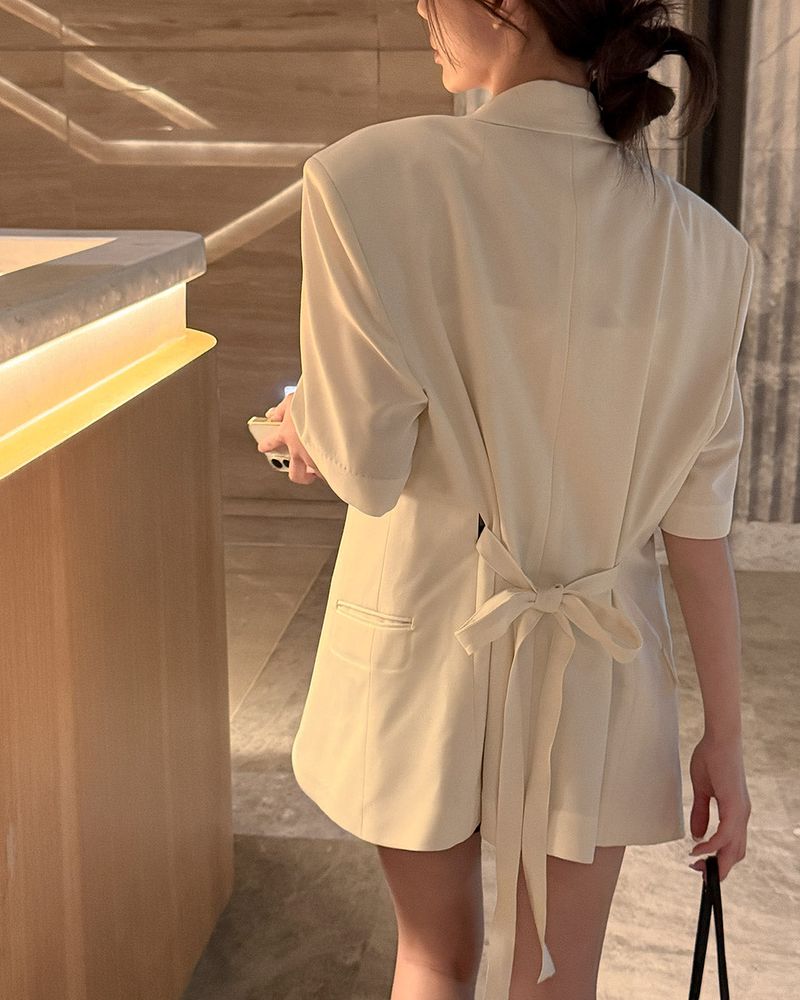 Honir short‑sleeve jacket