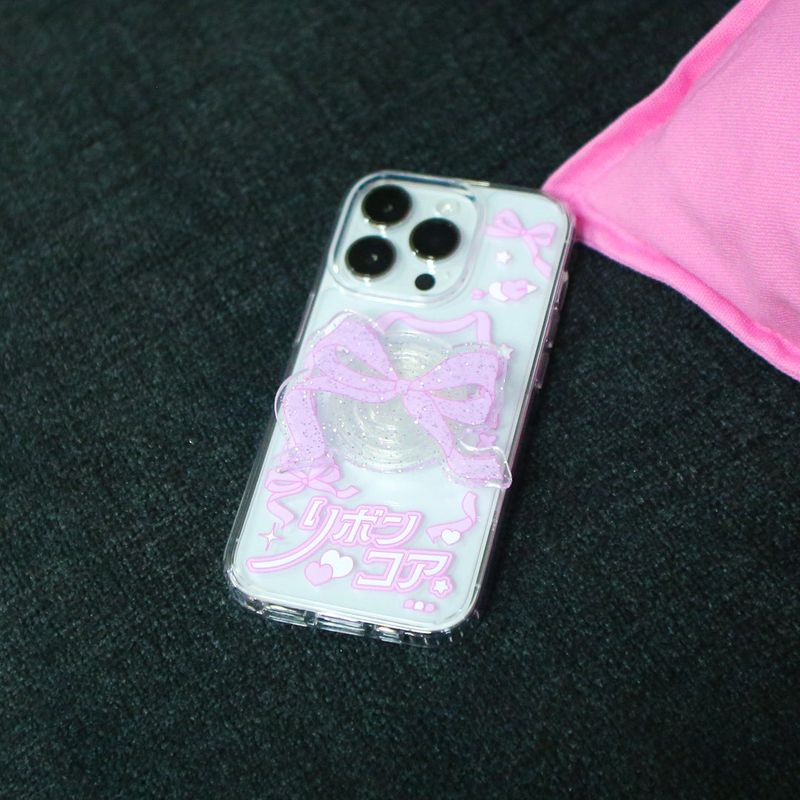 【MADE】Ribbon Glitter Smart Tok / Pesto 25.