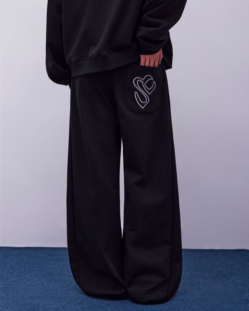 26SS★ Rubber Stitch Sweat Pants