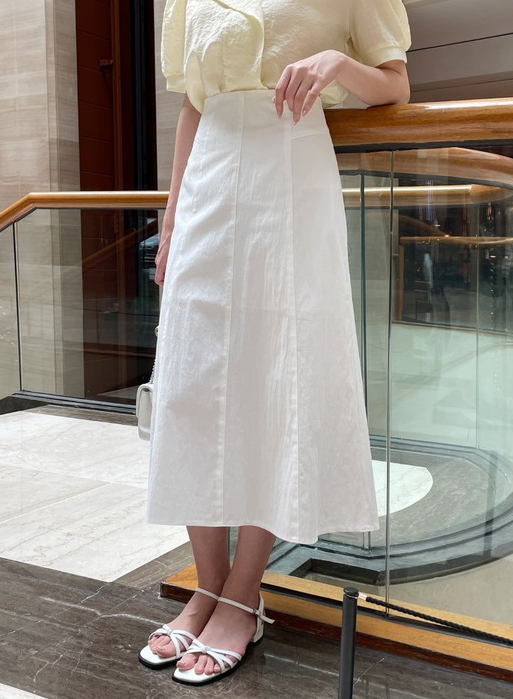 iam mari（アイアム マリ）の「Jehenre Cut Flare A-Line Long Skirt（Skirts）」