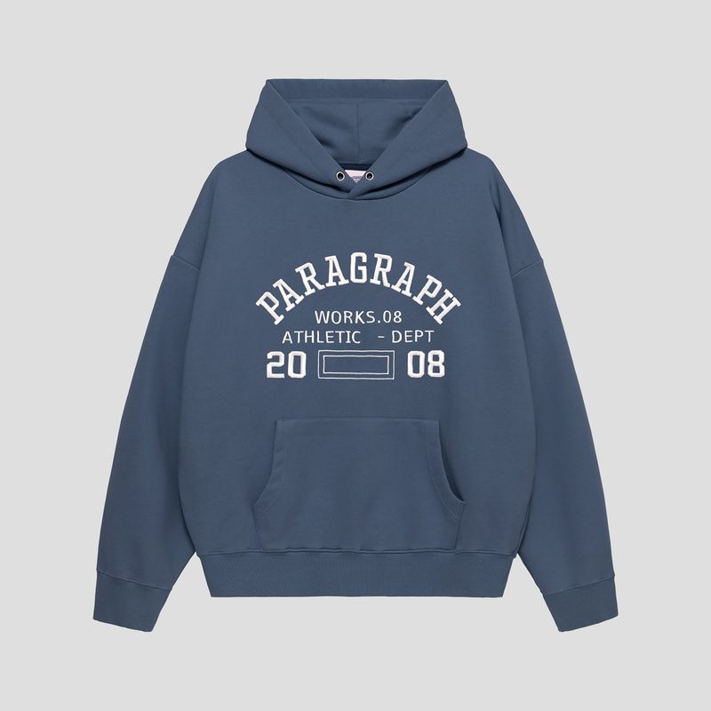 PARAGRAPH（パラグラフ）の「WORKS 08 HOODIE - NAVY（Tops）」