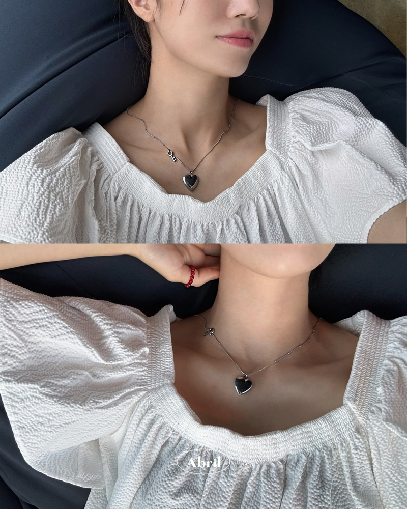 Open Heart Necklace