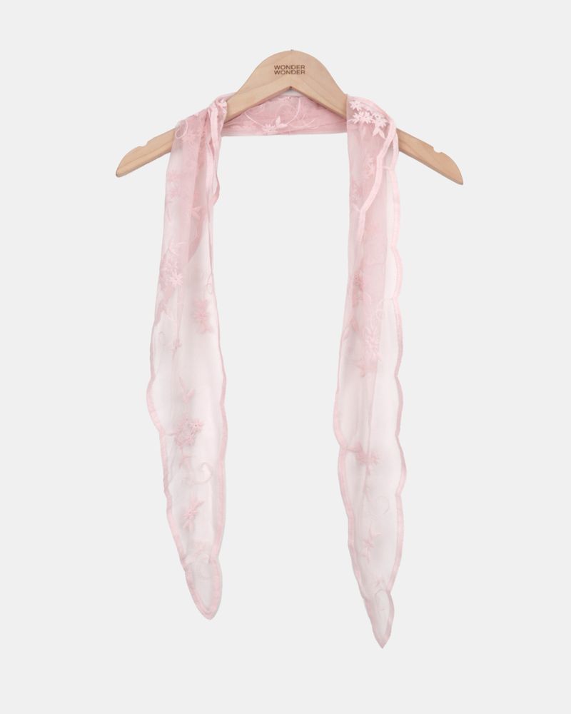 Bunch Flower Lace Scarf
