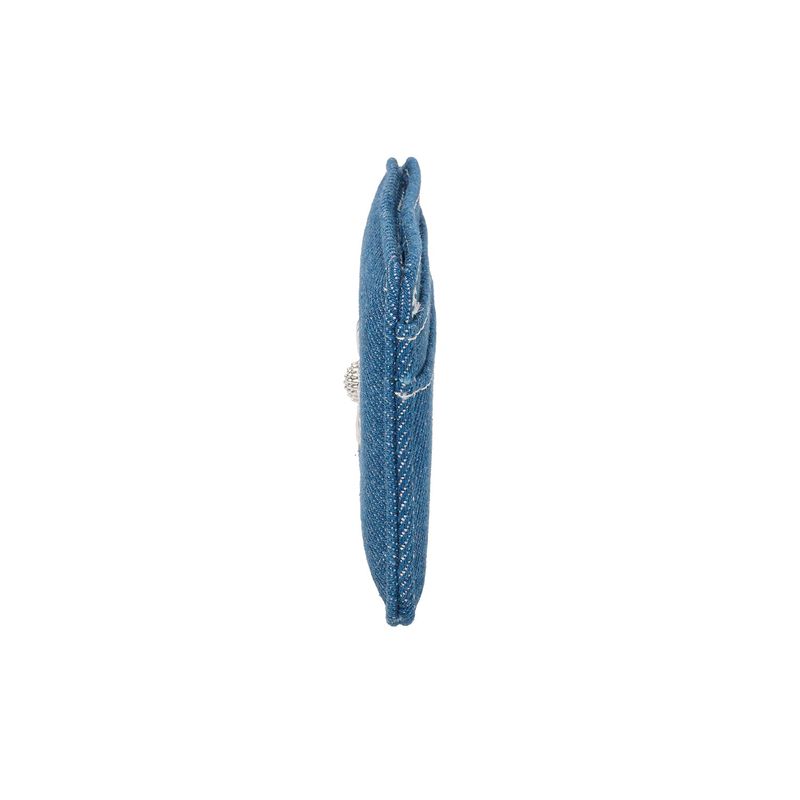 Daisy Slim Mini Transportation Card Wallet denim