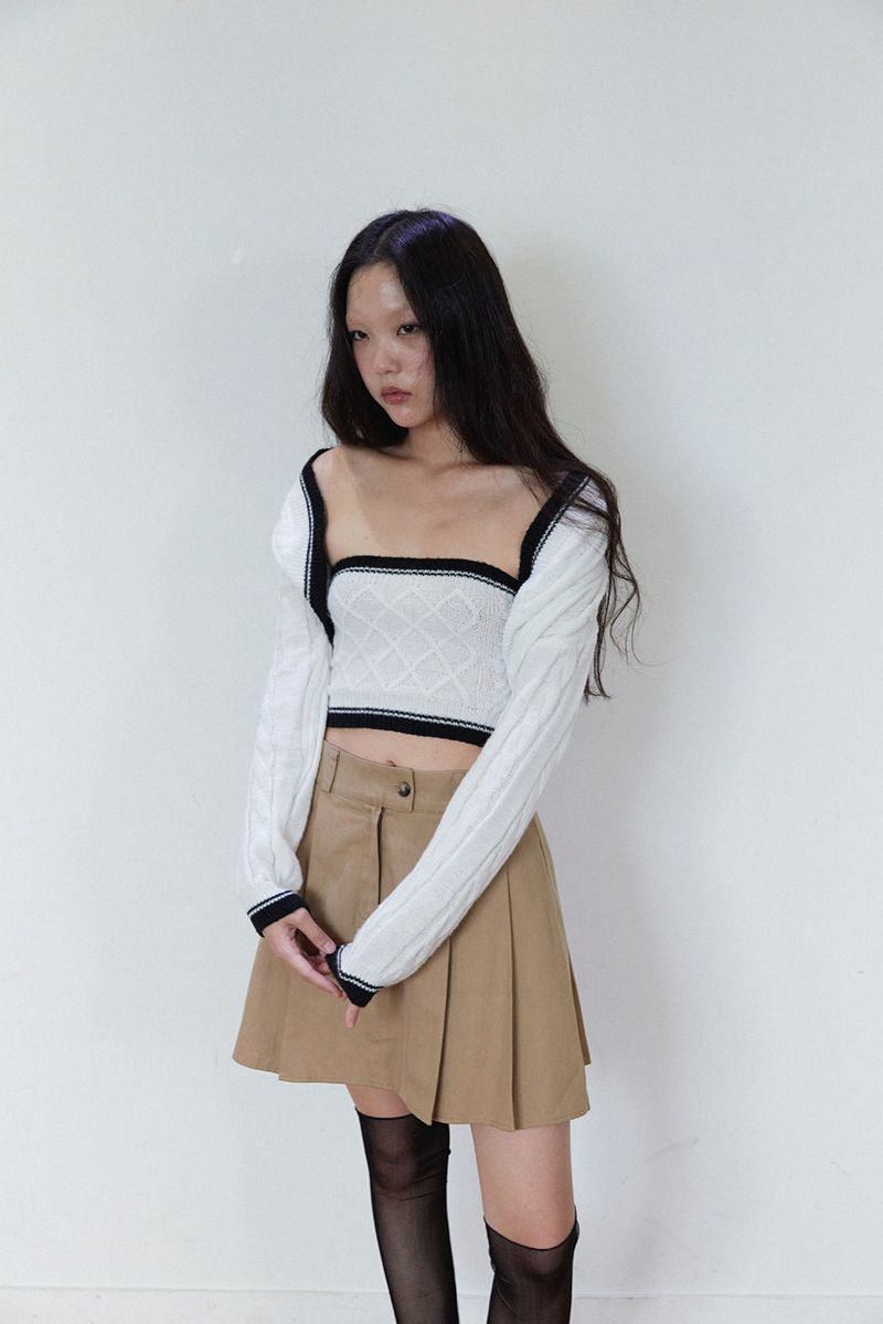 tipssy（ティプシー）の「カレンアーガイルボレロセット(2color)（Setup）」