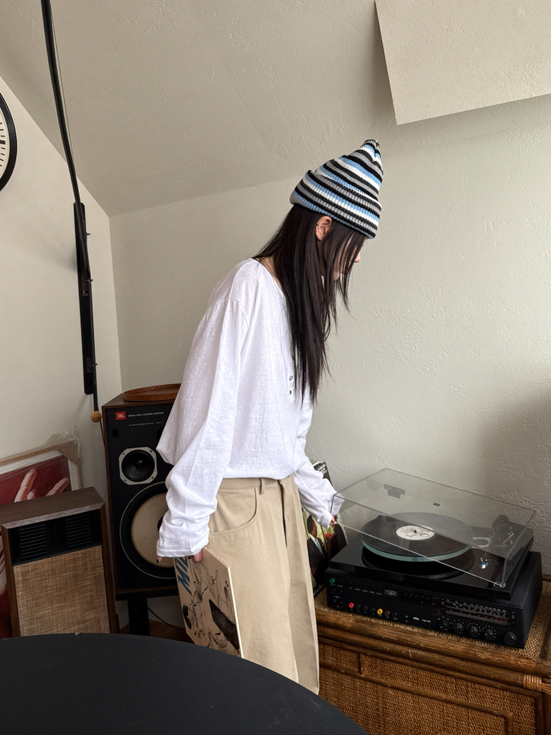dot pocket pants