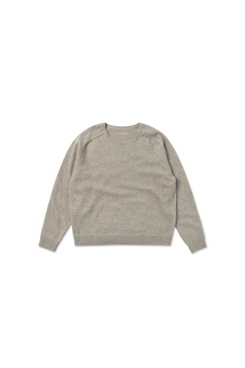Cuddle raccoon knit_mocha