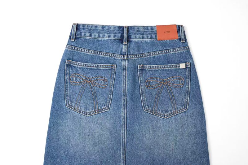 DENIM MAXI SKIRT_BLUE code 26021