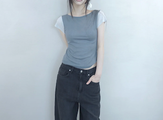 black wide pants