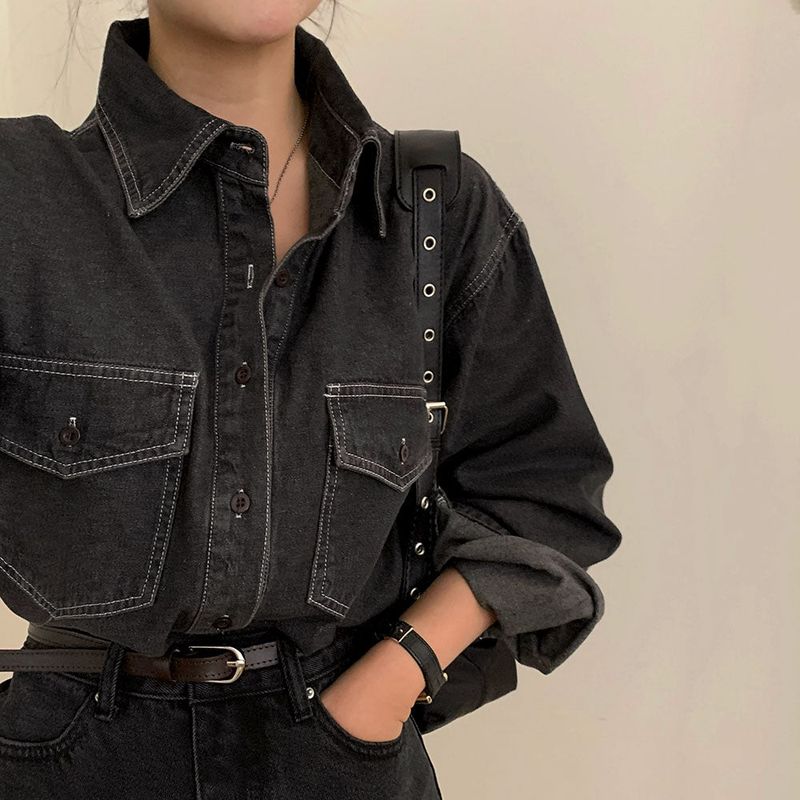 [2Type]Eyelet Shoulder & Cross Bag