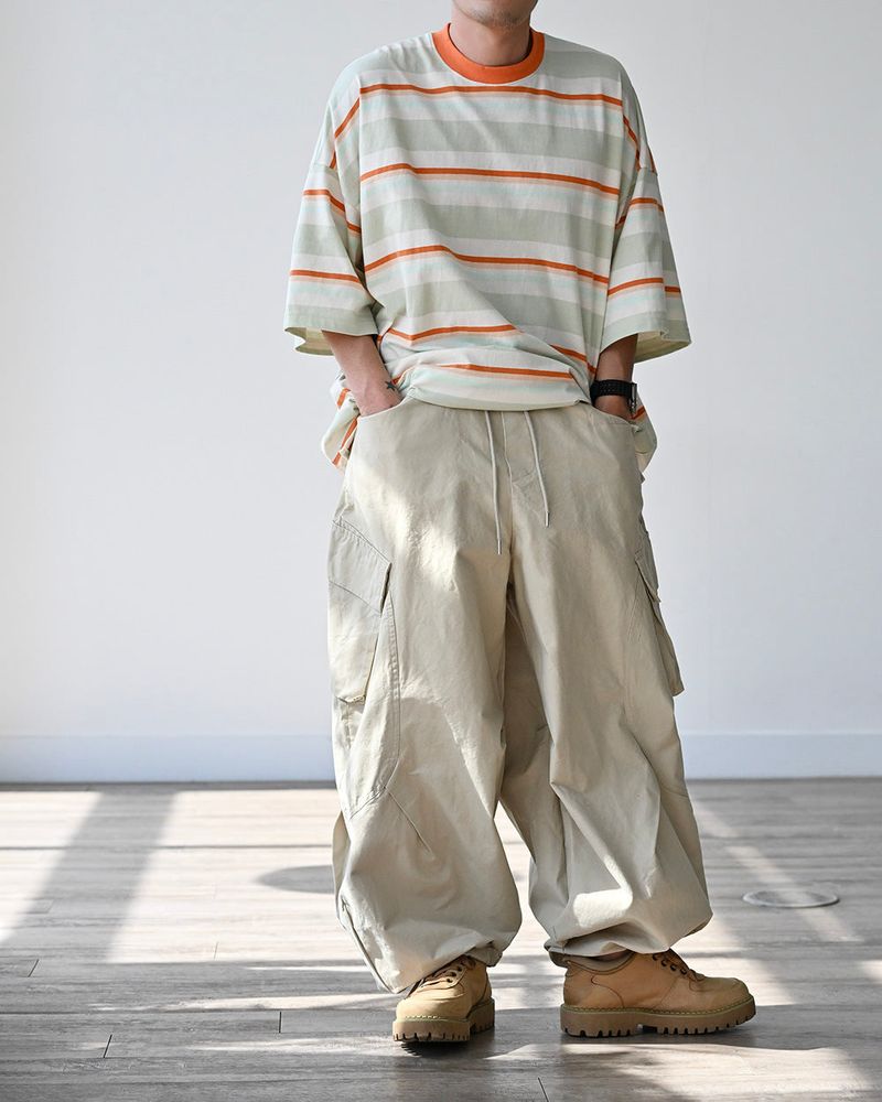 GAT LINE CARGO BALLOON PANTS