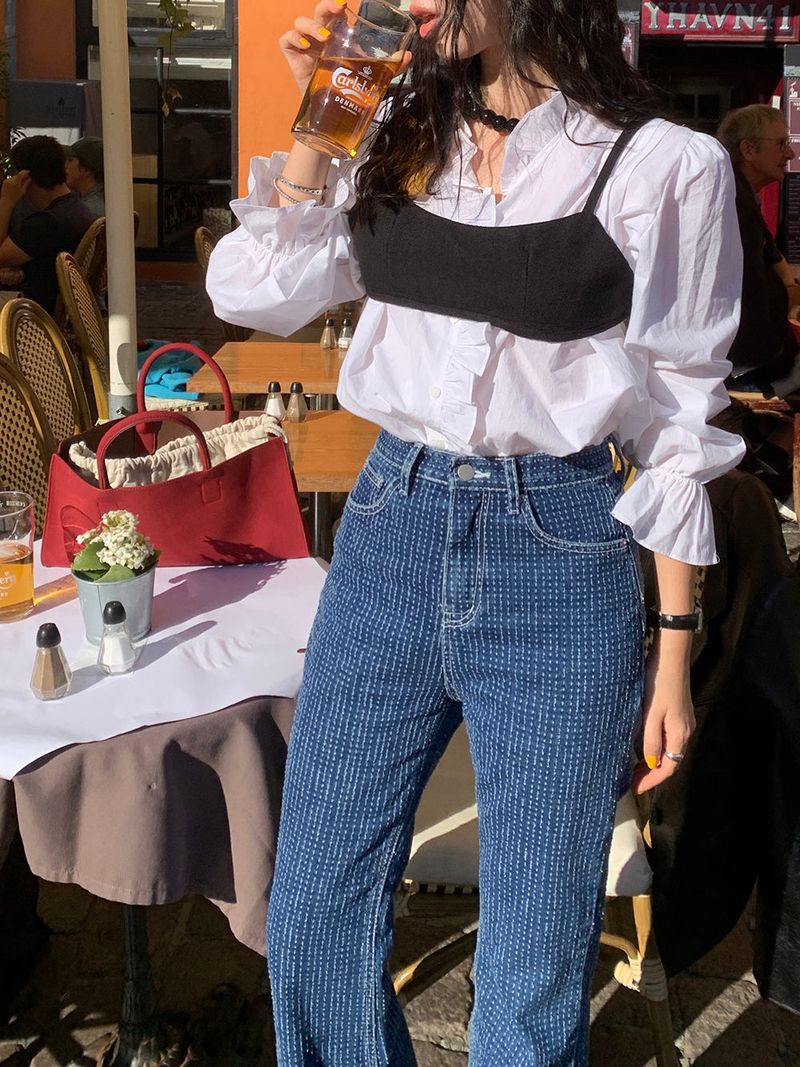 [MADE] Pharrell Punching Long Bootcut Denim