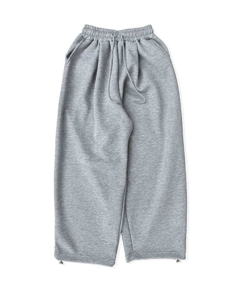 Nover Back Patch Fleece Sweat Pants