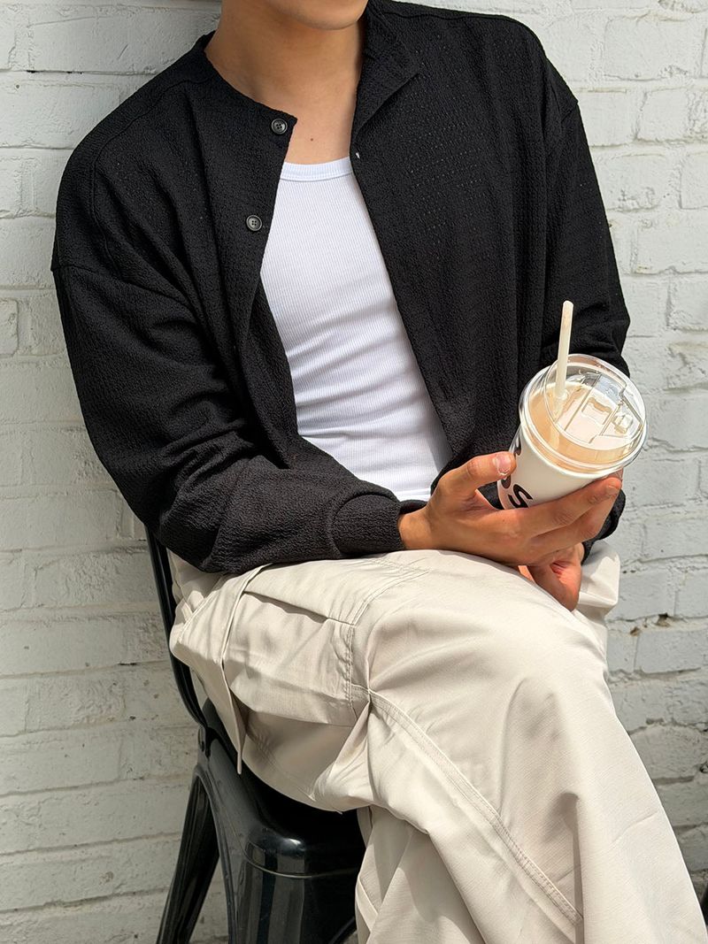 LAURANT（ロラン）の「Summer knit crop cardigan(3color)（Tops）」