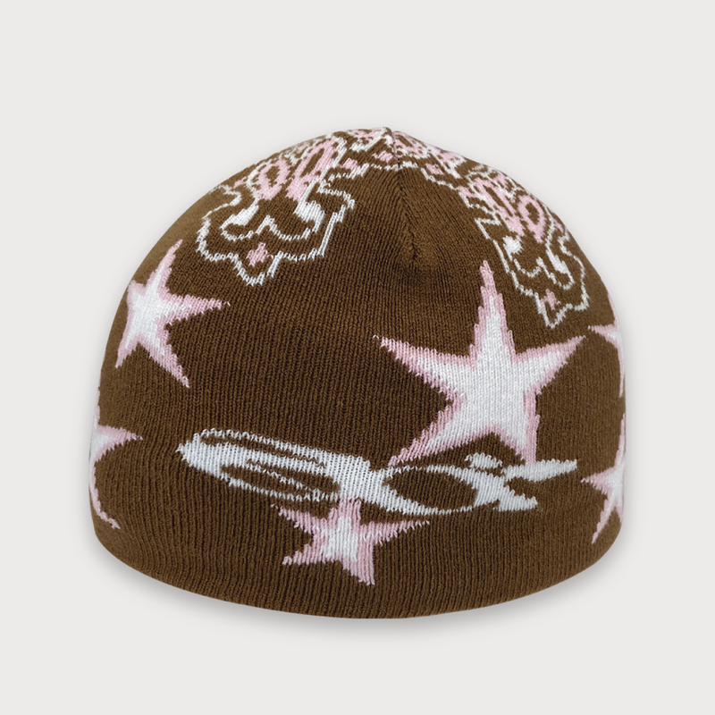  PAISLEY STARRY BEANIE (BRN)