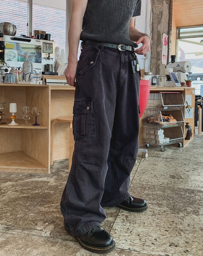 Raiden Washed Flap Cargo Pants