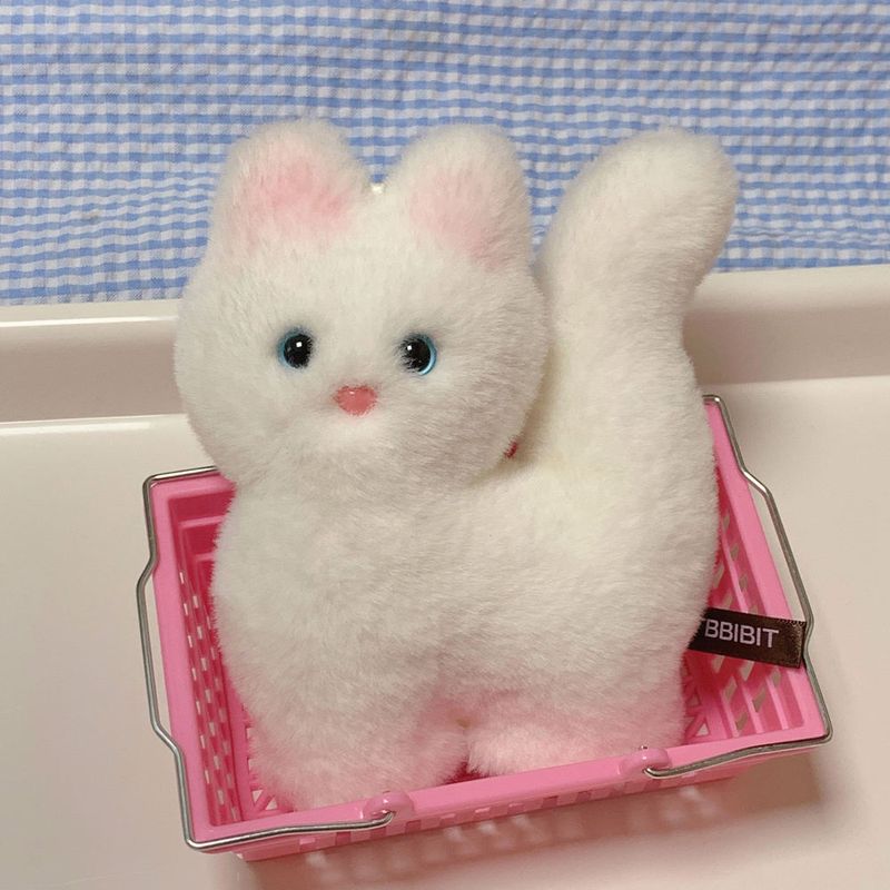 BBIBIT（ピビット）の「キティフォーク人形キーホルダー (cream white)（アクセサリー）」