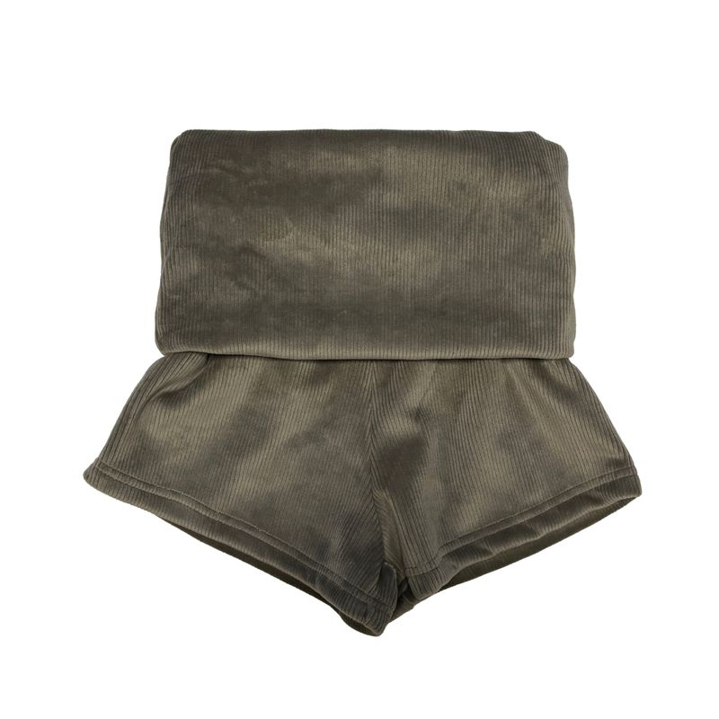 Double drape shorts