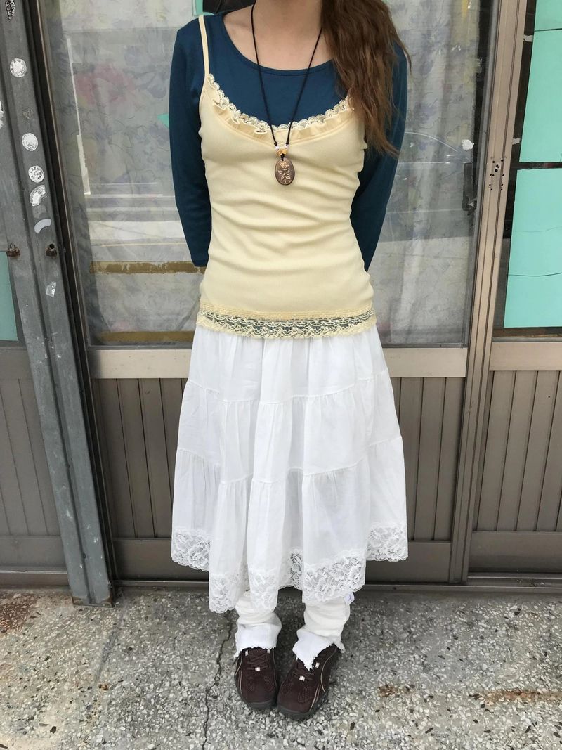 seezul（シーズル）の「deer vintage layered skirt （Skirts）」