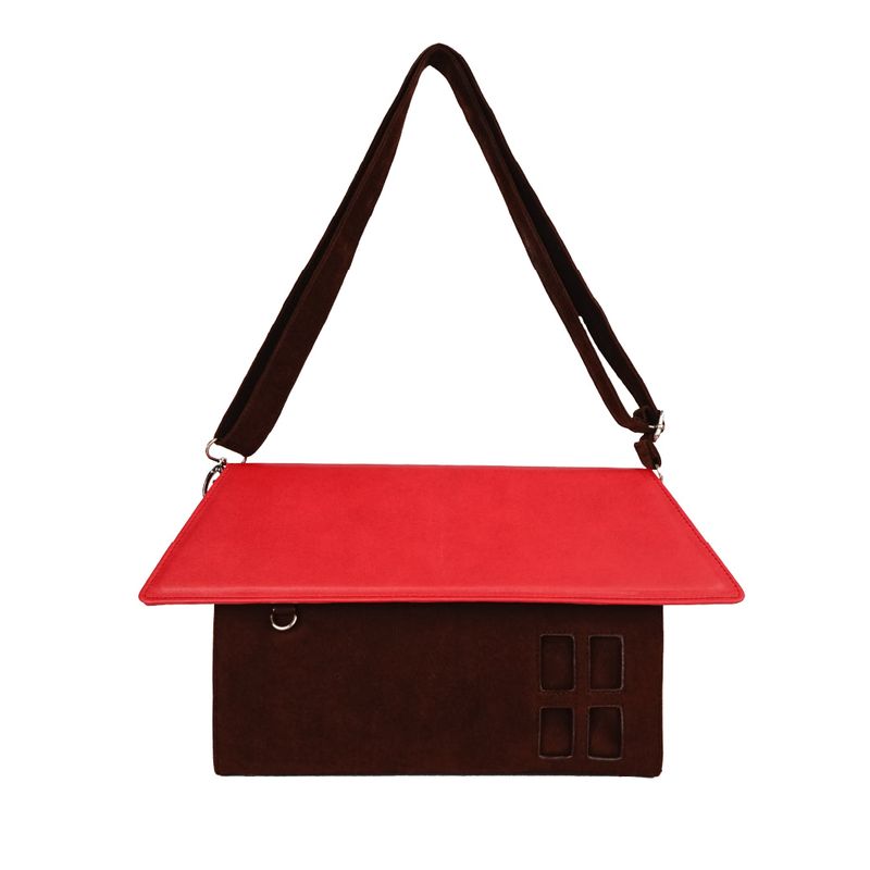 Cottage Darling - Brown Red Bag