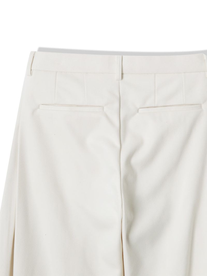 M2 WOOL REVERSE TUCK SLACKS