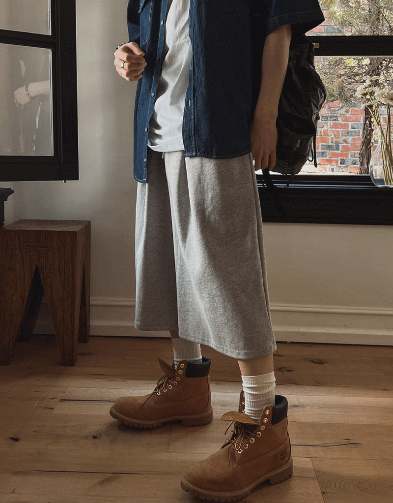 2PLAN（ツープラン）の「バルーンツータック7丈バミューダースウェットパンツ (5 color)（Pants）」