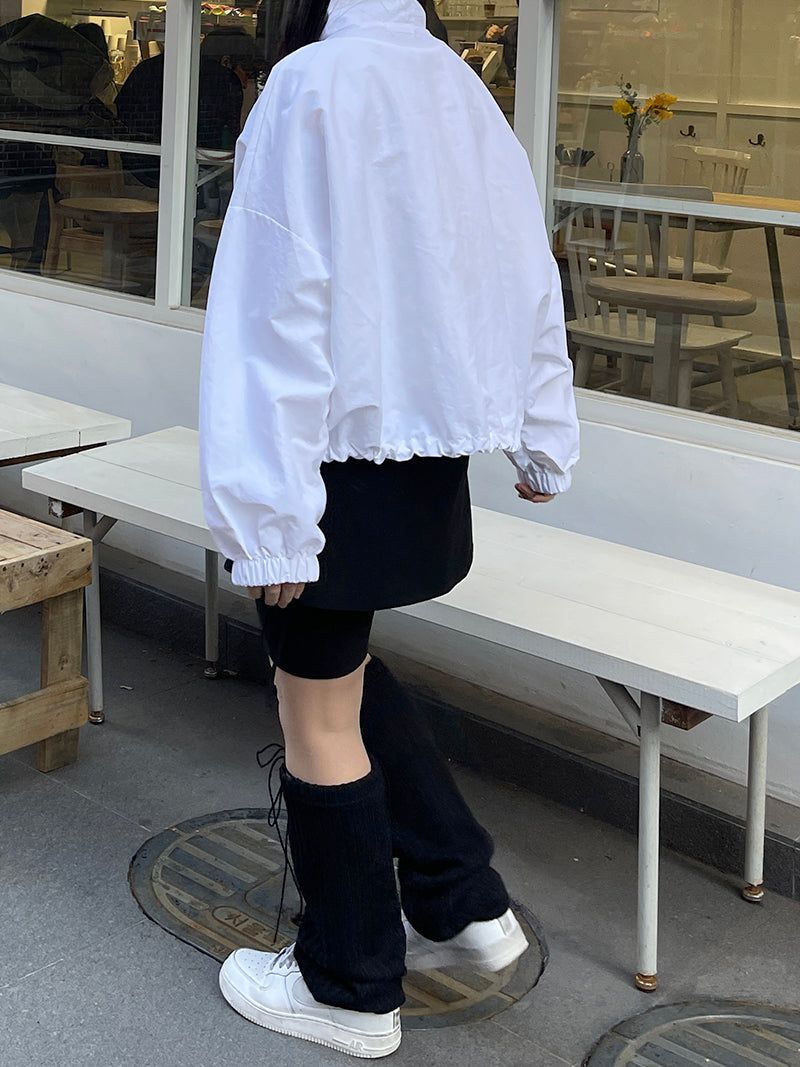 Spring Volume Windbreaker