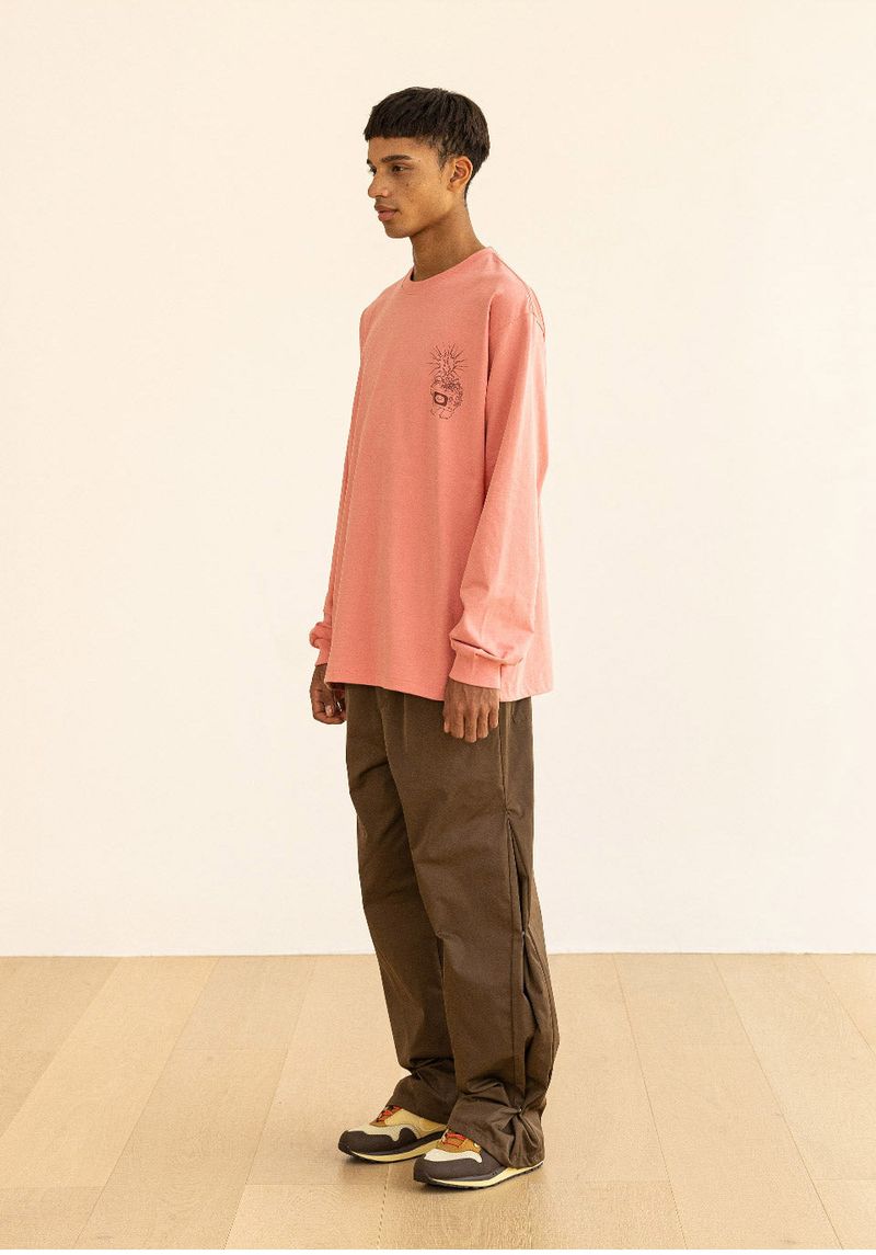 WIDE SLIT SNAP PANTS