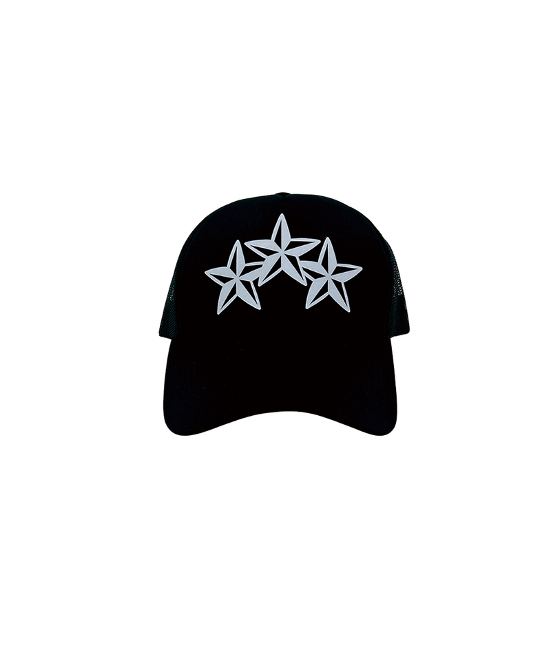 THANKS MESSIA（サンキュー メシア）の「THANKS STAR MESH CAP-BLACK（Hats）」
