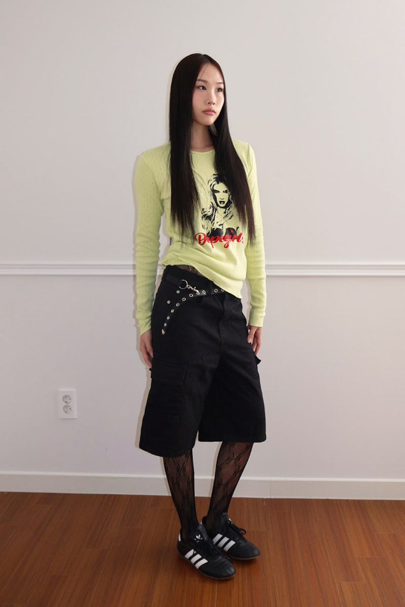 GIRL'S T-SHIRT - LIME