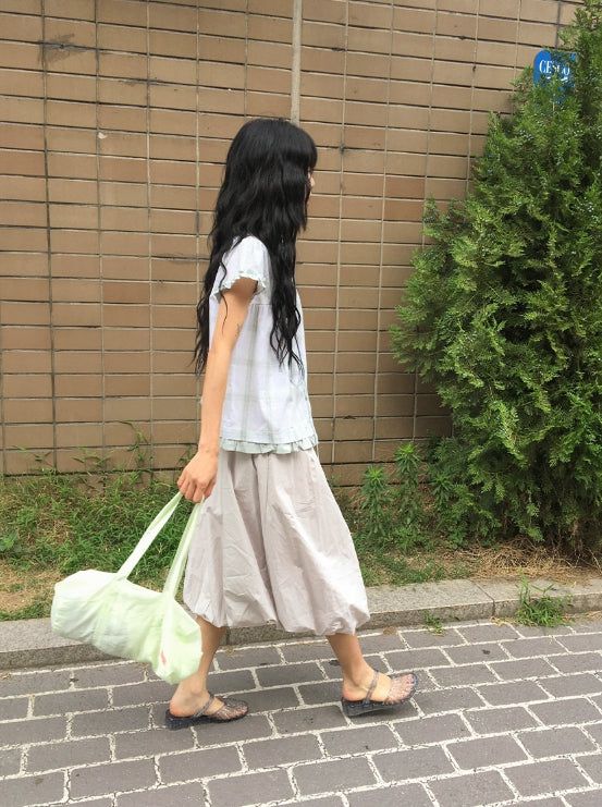 Sayaka Nylon Pocket Shoulder Bag