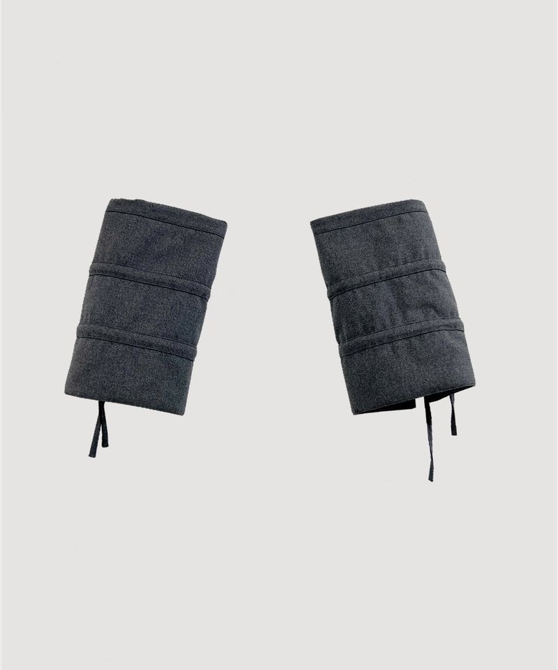  FUR BELT MIDI SKIRT