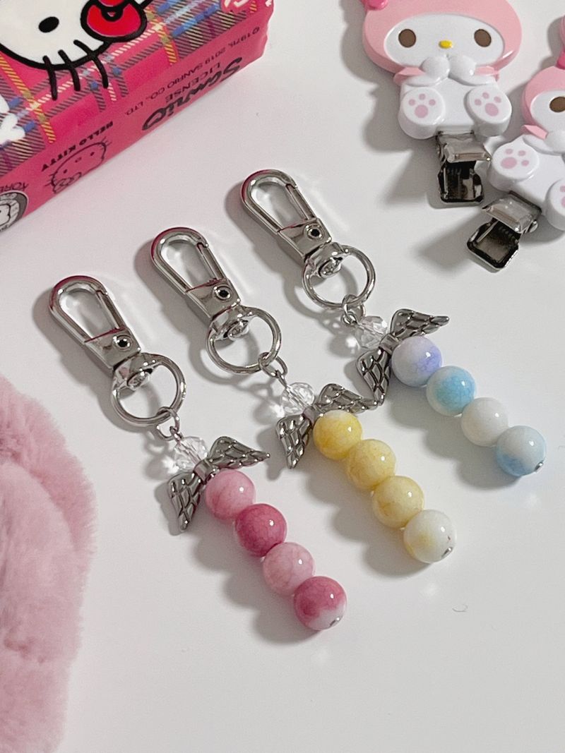 milk ball Keyring