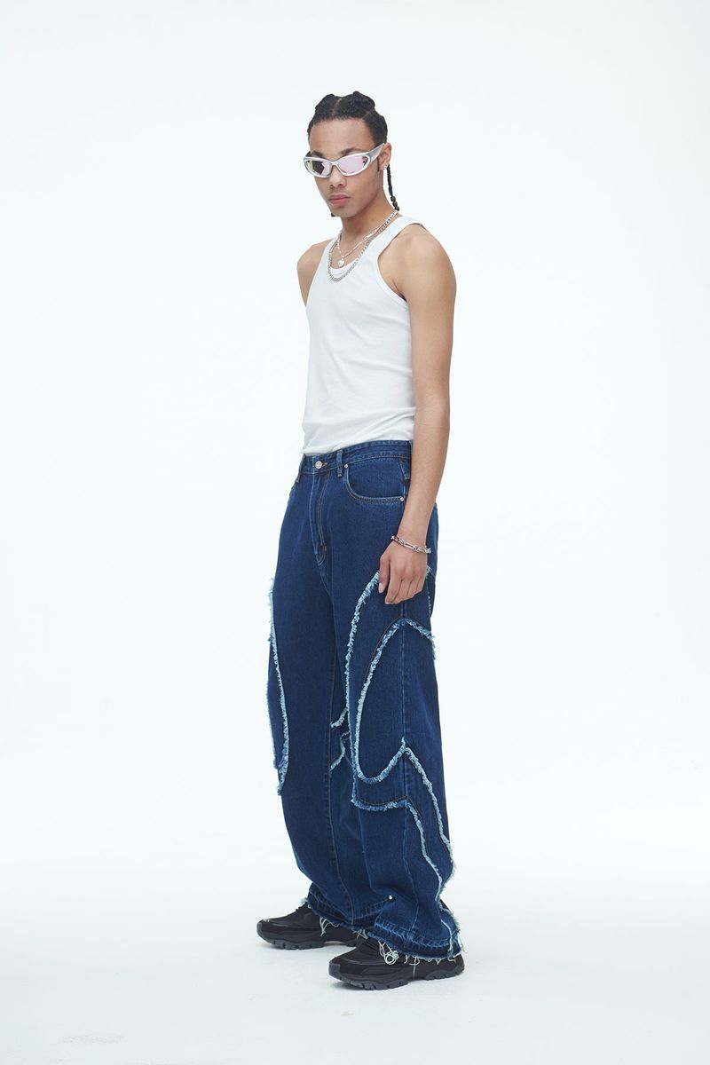 Comma Denim Pants Blue
