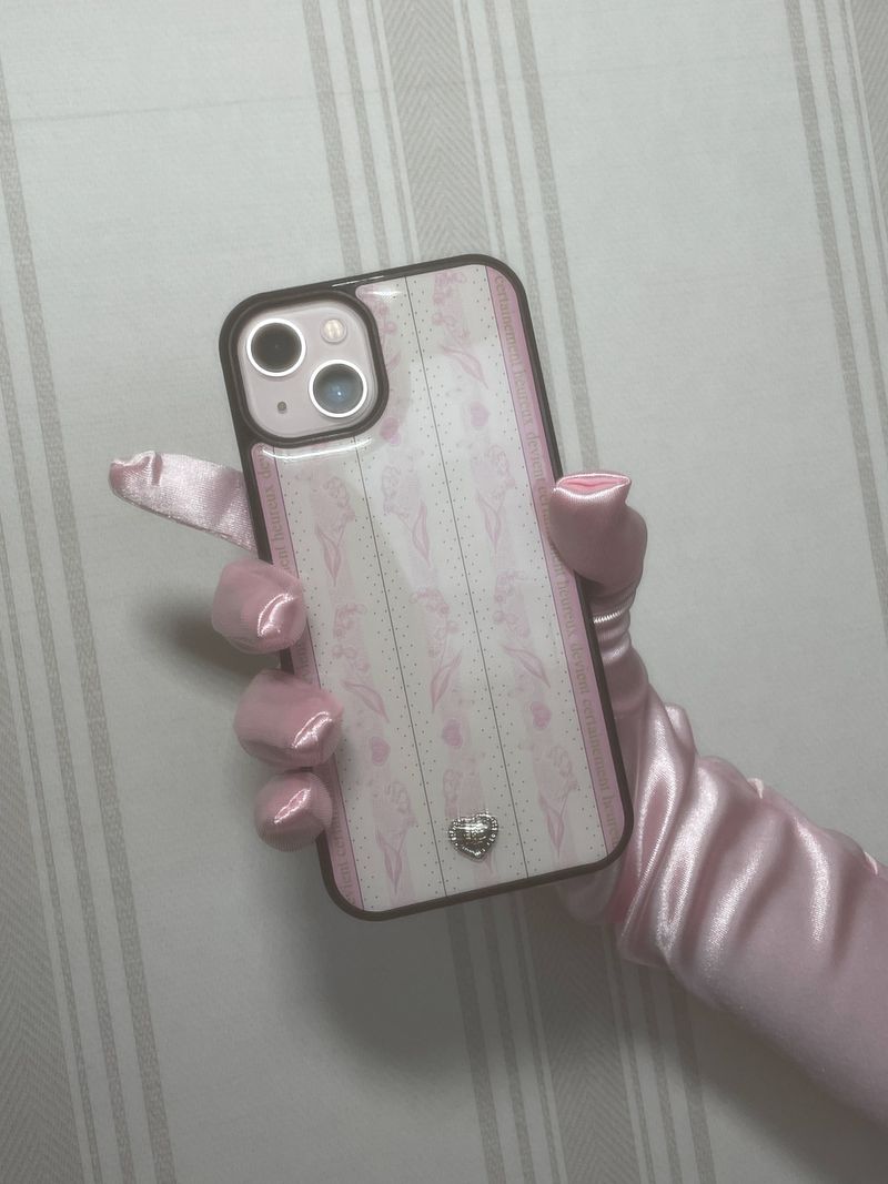 atta（アッタ）の「シュアリー ビー ハッピー (Epoxy) フォンケース（スマホグッズ/小物）」