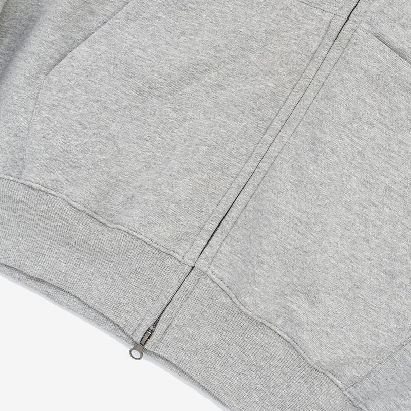 KILLING TIME CAT HOOD ZIP-UP (MELANGE)