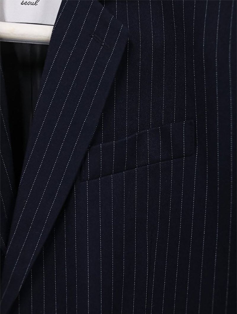 PAPERMOON PIN STRIPE BLAZER JACKET