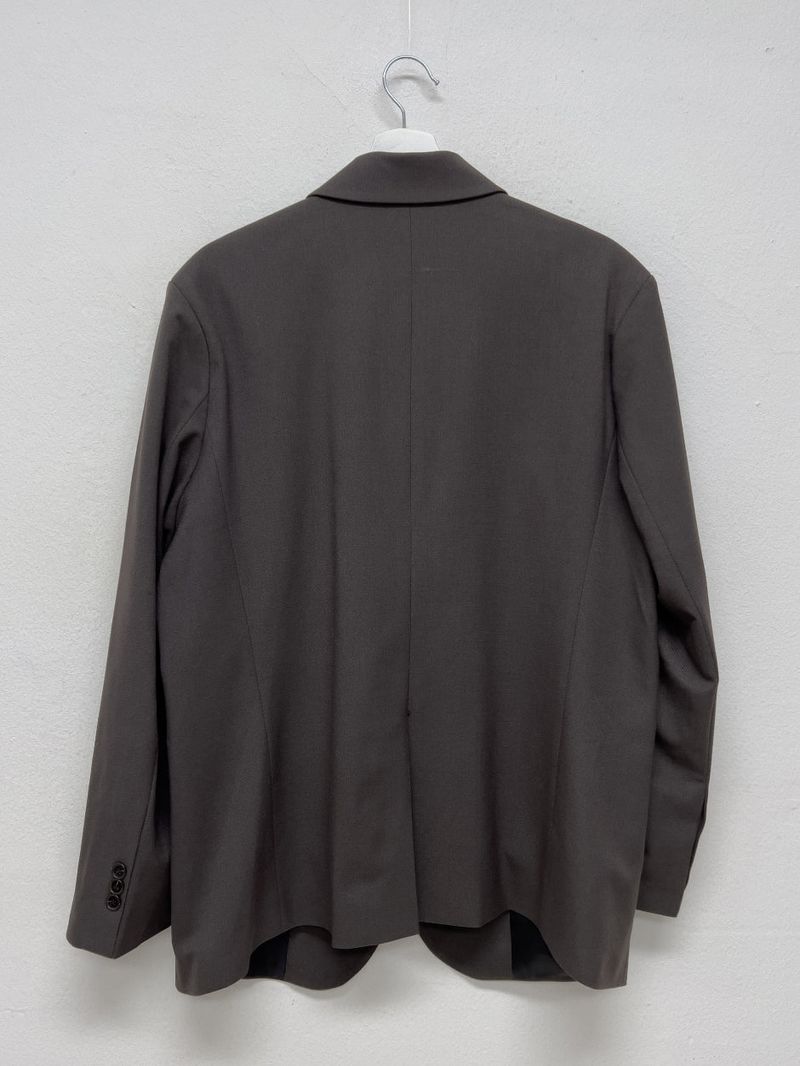 [unisex] Curved 3Button Over Fit Blazer Jacket
