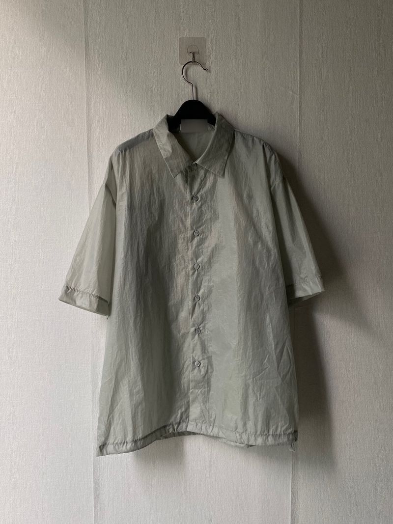 Shining string short sleeve shirt 3C