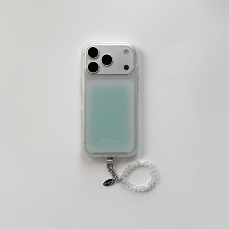 [반투명] mint syrup case