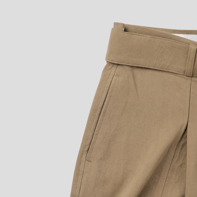 Vienne Belting Cargo Bermuda Pants 3C