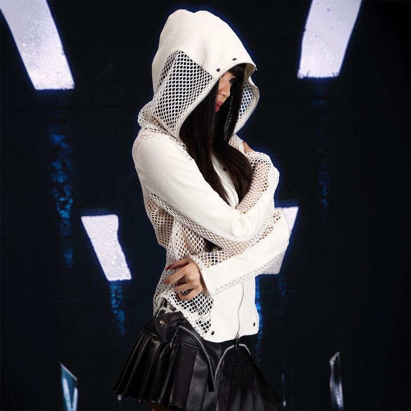 SEXXDEVIL Cross Mesh Jacket