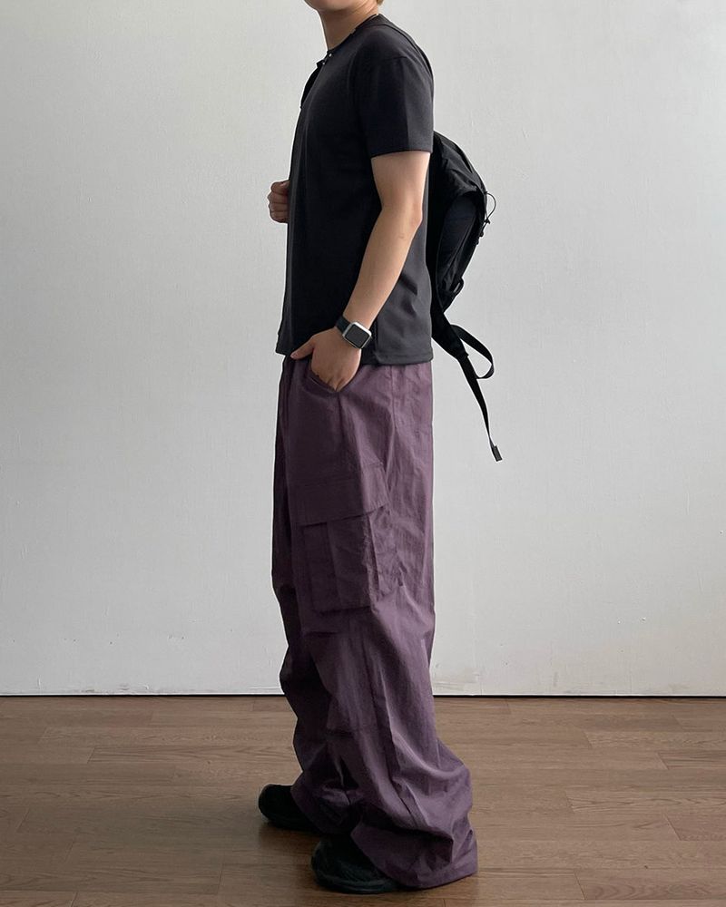Rustle Parachute Nylon Pants