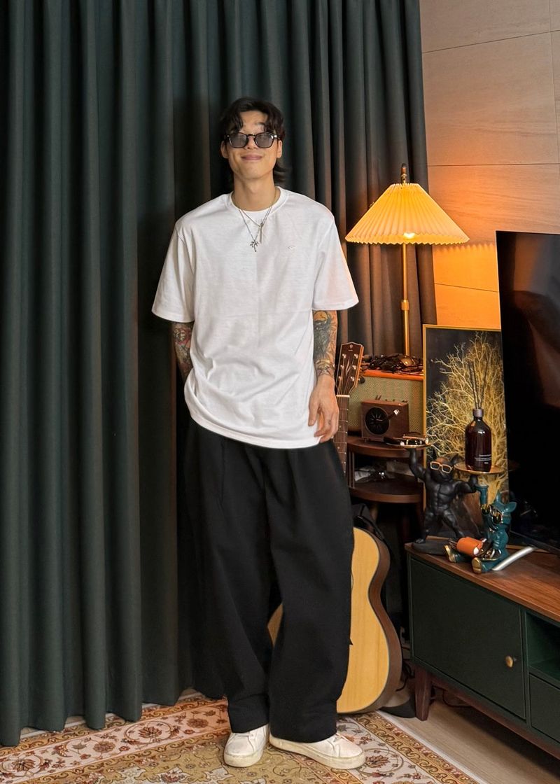 virstyle（ビルスタイル）の「A-line Curved Wide Cotton Pants 3COLOR（Pants）」